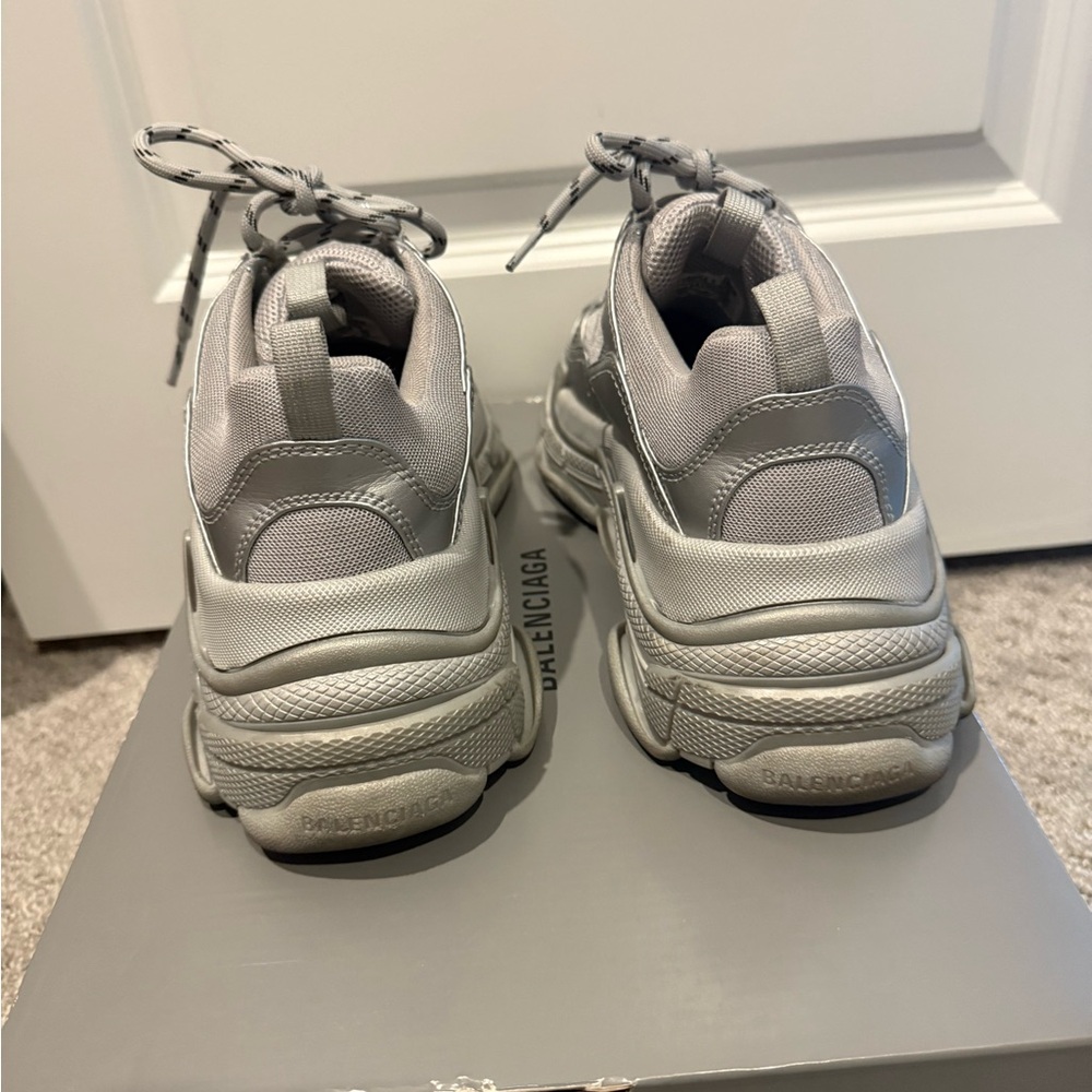 Balenciaga Silver Athletic Shoes - Picture 3 of 5